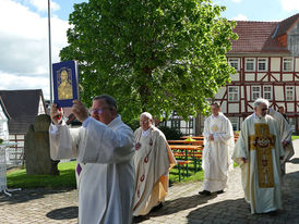 Feierlicher Gründungsgottesdienst der Pfarrei St. Heimerad (Foto: Karl-Franz Thiede)